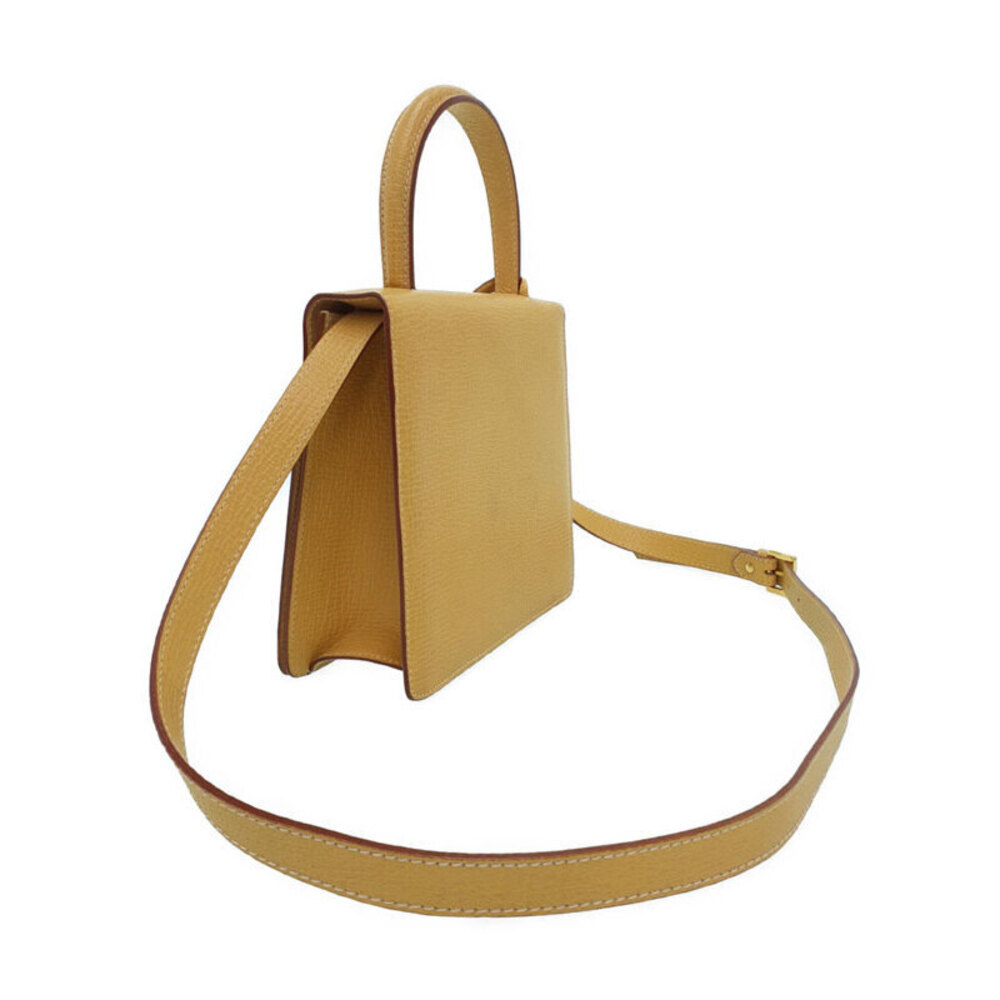 Loewe Leather Bag Handbag 2way Shoulder Barcelona